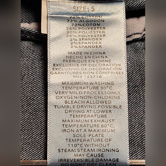 Joe's Jeans Distressed jean jacket GIRL size 5 snaps for closure USED - Picture 8 of 9